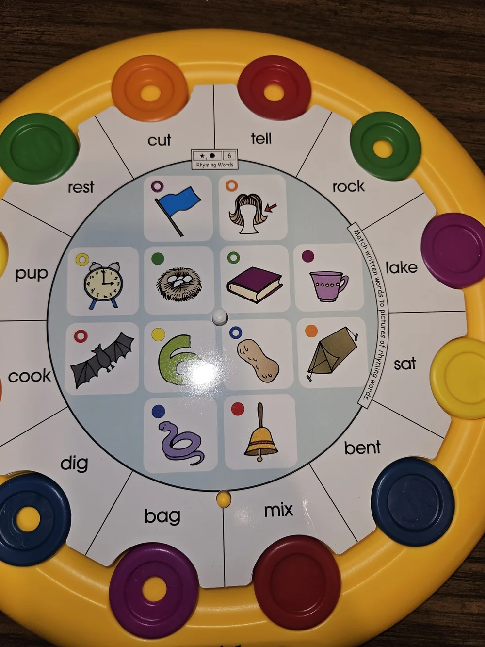 Learning Palette Color Sorting Toy - Yellow